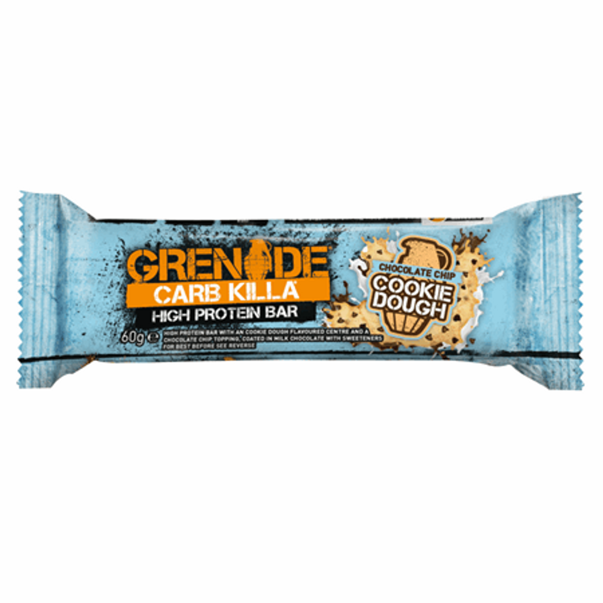 GRENADE PROTEIN BAR, Chocolate Chip Cookie Dough Evolved Fitness Shop